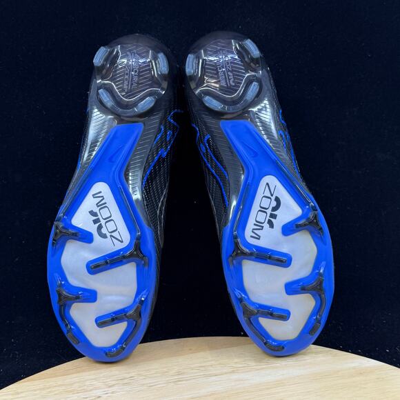 Nike Zoom Superfly 9 Elite FG Black Chrome Hyper Royal DJ4977-040 Size 7.5M / 9W - Picture 10 of 10